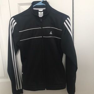 Adidas women's jacket small, black